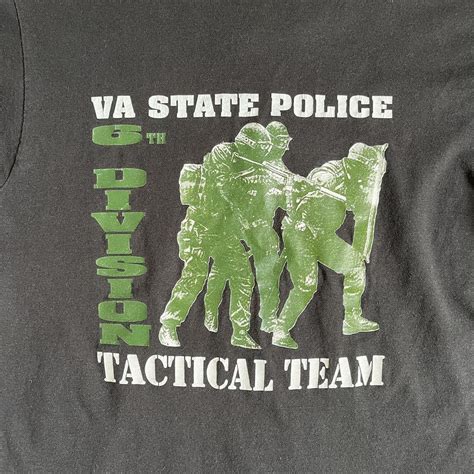 Vintage Virginia State Police T-shirt Sick tee,... - Depop