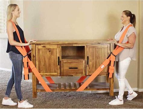 Moving Straps - Lifting Strap for 2 Movers - Move, Lift, Carry, and Secure Furniture, Appliances ...