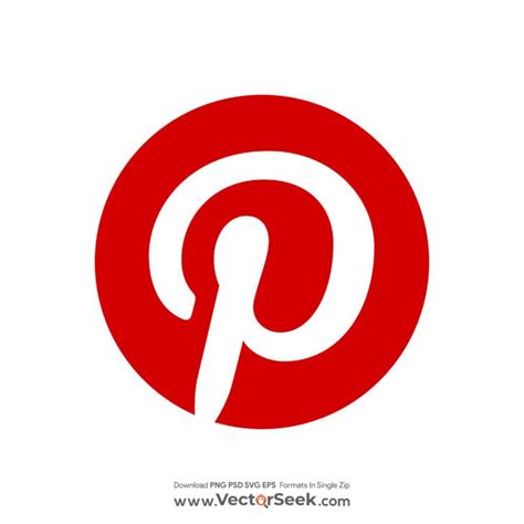 Pinterest Logo Vector | Pinterest logo, Vector logo, ? logo