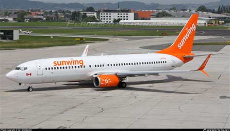 C-FFPH Sunwing Airlines Boeing 737-81D(WL) Photo by Karl Dittlbacher ...