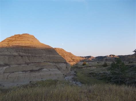 Badlands near Glendive, Montana (2013, Photo credit: DC). These "lunar ...