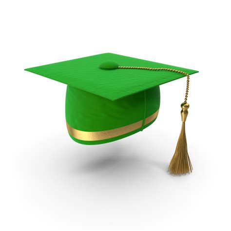 Green Graduation Hat PNG Images & PSDs for Download | PixelSquid ...