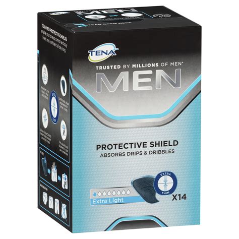 Tena Men Protective Shield Extra Light 14 Pack | Amals Discount Chemist