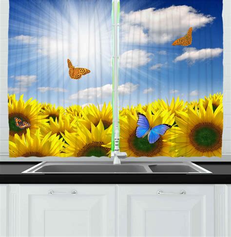 Sunflower Country Curtains – Curtains & Drapes