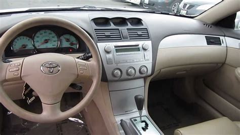 2006 Toyota Camry Solara SE, white - Stock# L673829 - Interior - YouTube