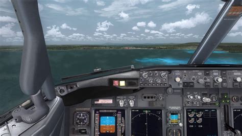 Cockpit 737-900ER landing at Phuket ++ FSX ++ - YouTube