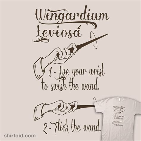 Wingardium Leviosa | Shirtoid