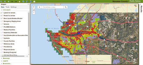 Manatee County Elevation Map