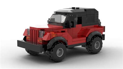 Jeep Wrangler YJ - LEGO® MOC Instructions