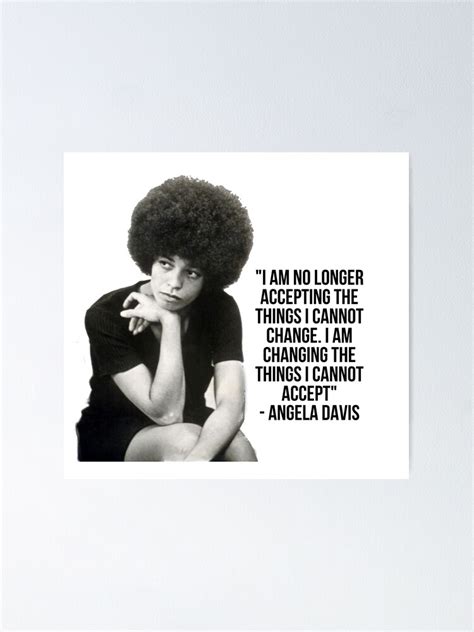 Poster « Citation d'Angela Davis », par eileclab | Redbubble