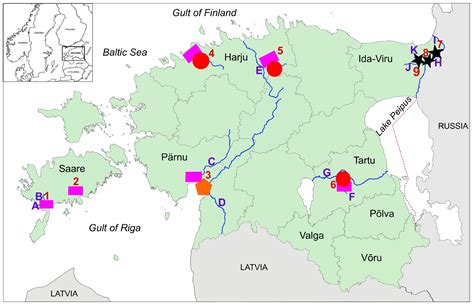 Lake Peipus Map