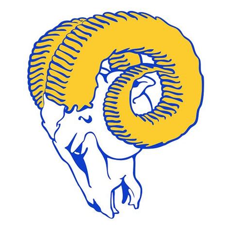 Los Angeles Rams 1951-1969 | Los angeles rams logo, Los angeles rams ...