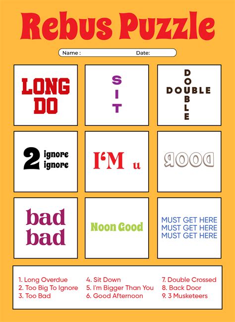 Brain Teasers - 10 Free PDF Printables | Printablee