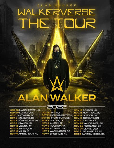 Alan Walker on Twitter: "LIVE NOW exclusive pre-sale to my Walkerverse ...