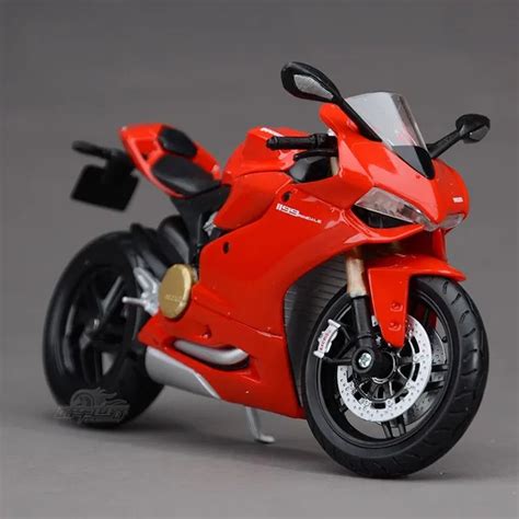 Freeshipping Maisto Superbike 1199 Panigale R Motorcycles 1:12 Diecast ...