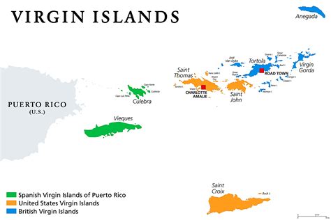 US Virgin Islands Maps & Facts - World Atlas