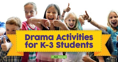 Drama Games & Activities for Kids - Hand-picked by a Drama Teacher | Drama activities, Drama for ...