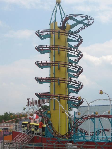 Toboggan Tower at Hershey Park, PA | Hershey Park Pennsylvania | Pint…