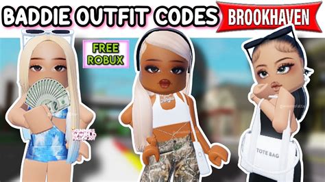 *BEST* BADDIE OUTFIT ID CODES FOR BROOKHAVEN 🏡RP, BERRY AVENUE AND BLOXBURG 💅🔥 - YouTube