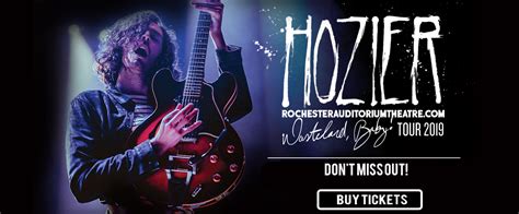 Hozier Tickets | 10th November | Rochester Auditorium Theatre in ...