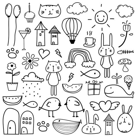 image 0 | Easy doodle art, Kids doodles, Hand doodles