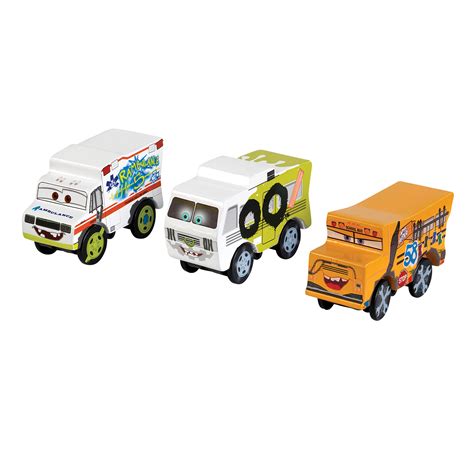 Buy KidKraft 17216 Disney® Pixar Cars 3 3-Pack - Thunder Hollow. Dr. Damage, Miss Fritter and ...