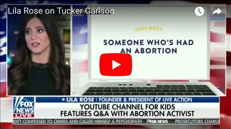 Lila Rose Fires Back At Abortion Activist Marketing To Teens | Live ...