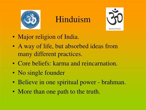 Hinduism Beliefs - Spesanut