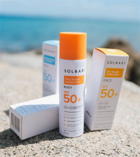 Solbari spf 50 sunscreens made in melbourne aus and dermatologically approved – Artofit