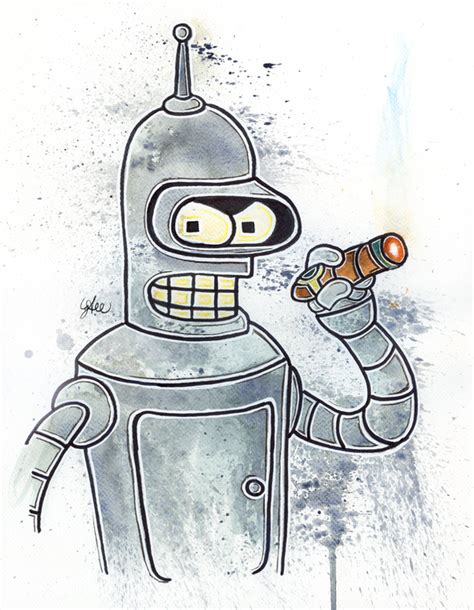 Bender by LukeFielding on DeviantArt