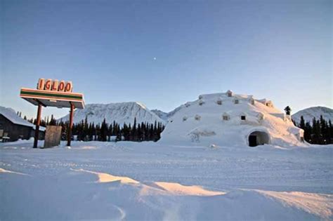 Landmark igloo for sale in Alaska