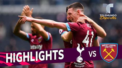 Tottenham vs. West Ham United: 0-1 Goals & Highlights | Premier League ...