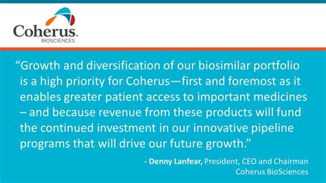 Coherus BioSciences on LinkedIn: #news #biosimilar #inflammatory