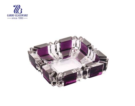 Regular round shape smoking glass ashtray with cheap price