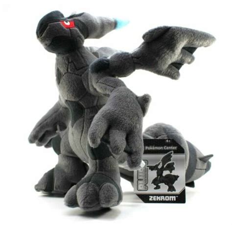 Zekrom Plush Doll Large Sized Pokemon Center USA Edition Black and White NWTS for sale online | eBay