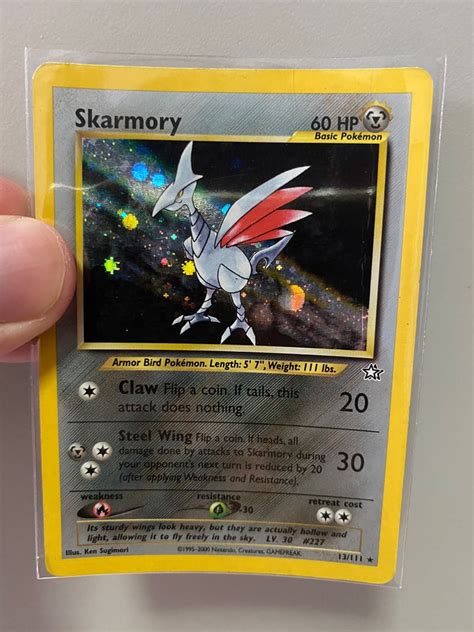 Skarmory Pokemon Card (Holofoil), Hobbies & Toys, Toys & Games on Carousell