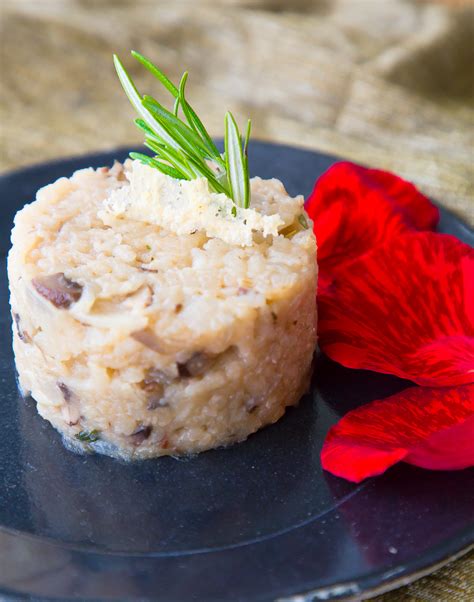 Mushroom Risotto - Deliciously Plated