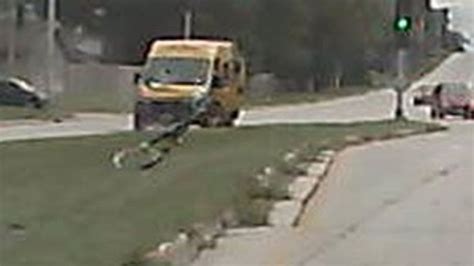 Dash camera captures crash involving DHL truck, 14-year-old bicyclist in New Berlin; boy out of ...