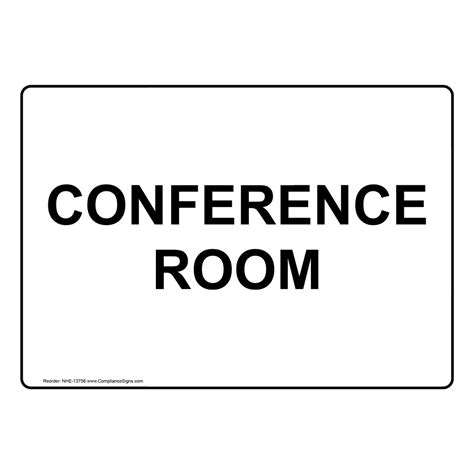 Conference Room Signage