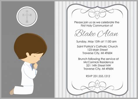 First Holy Communion Cards Printable Free