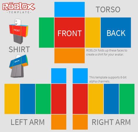 9 ROBLOX templates ideas | roblox, roblox shirt, shirt template