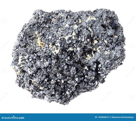 Rough Perovskite Stone (titanium Ore) on White Stock Photo - Image of object, small: 135804816