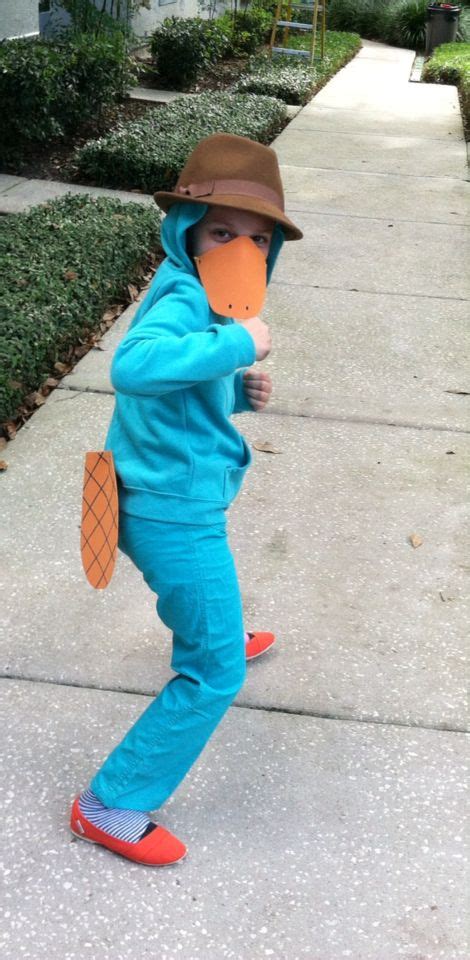 Homemade Perry the Platypus costume! | Fasching