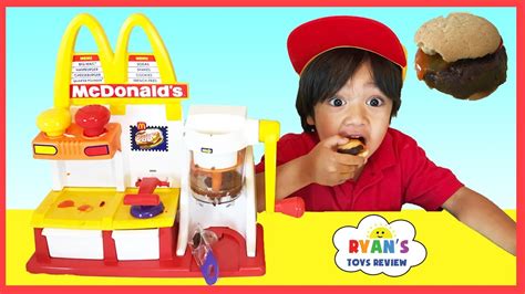 MCDONALD'S HAMBURGER MAKER & McDonald's Cash Register Toys for Kids ...