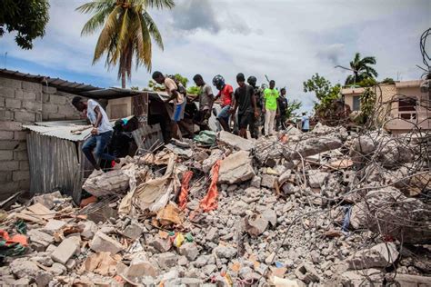 Dron muestra imágenes aéreas de devastación en Haití tras terremoto ...