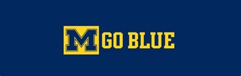 Go Blue University of Michigan Logo - LogoDix