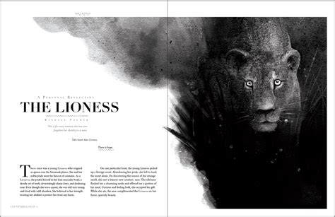 The Lioness Editorial on Behance