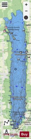 Mosquito Creek Fishing Map | Nautical Charts App