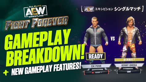 AEW Fight Forever: New Entrances, Match Gameplay & New Features Revealed! (Full Breakdown) - Win ...