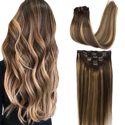 Clip in Hair Extension - 20" length 120g - Australia’s leading Hair ...